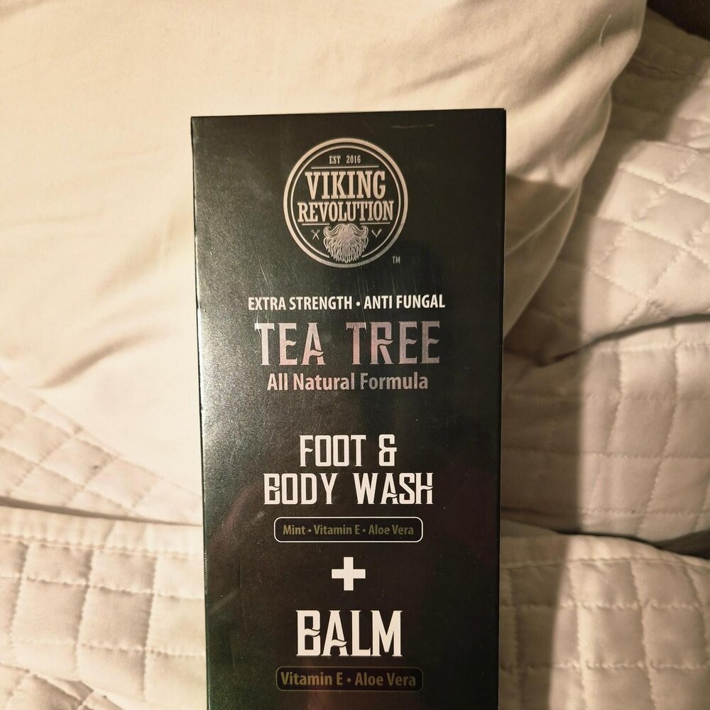Viking Revolution Tea Tree Foot & Body Wash + Balm